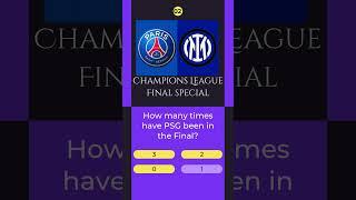 CHAMPIONS LEAGUE FINAL SPECIAL FOOTBALL TRIVIA QUIZ