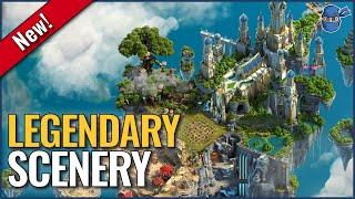 New Clash of Dragons Legendary Scenery - September 2024 | Clash of Clans