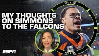 By adding Justin Simmons, the Falcons have ONE OF THE BEST safety groups in the NFL | NFL Live