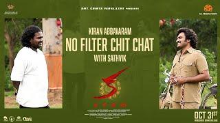 Kiran Abbavaram Interview By Sathvik  | KA Releasing On Oct 31st | Kiran Abbavaram | KA Productions