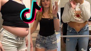 Foodbaby Bloated Unbuttoned Part 4 TikTok Compilation