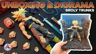 BROLY TRUNKS DIORAMA with Tonsen Arttoys Unbound Wrath B | Speed Unboxing | ASMR | Dragon Ball Z