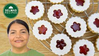 Linzer Cookies Recipe | Christmas Cookies Recipe 