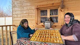 Making Traditional Turkish Baklava with Grandma Rose! | Village Life