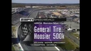 1996 ARCA Bondo/Mar-Hyde Series General Tire / Hoosier 500k At Atlanta Motor Speedway