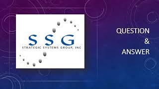 Dynamics 365 Business Central Reporting Q&A | Strategic Systems Group, Inc. (SSG)