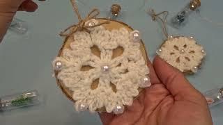 Easy Crochet Snowflake Ornament Tutorial – Perfect for Holiday Decor