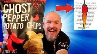 Trader Joe's Ghost Pepper Potato Chips Review | 1 MILLION Scoville units