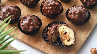Almond Rocher Cookies | Biskut Almond Rocher | Resepi Tanpa Telur | Eggless Cookies Recipe