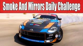 FH5 Smoke And Mirrors Daily Challenge Earn 5 Awesome Drift or E-Drift in any Formula Drift vehicle
