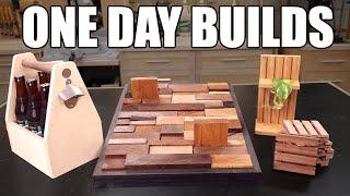 4 Easy one day builds that make you a better woodworker