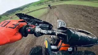 Motocross | Raw 2 stroke action Sam Hughes | Saintswell On Tour | Stubble X 2023