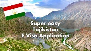 How to apply for the Tajikistan E-Visa Application 