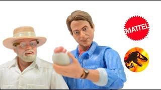 Amber Collection Alan Grant & John Hammond REVIEW | Mattel Amber Collection