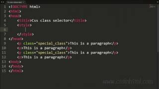 CSS class selectors