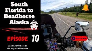 Episode 10 Motorcycle Ride to Alaska From Florida - Harley Pan Am