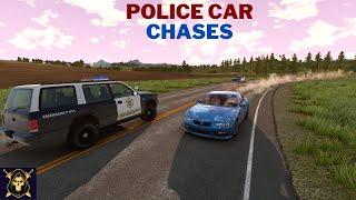 Police Car Chases Part 1 | BeamNG Drive #11 | myrag