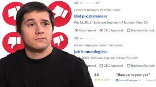 Reading Negative Google SWE Reviews (So You Don't Have To)
