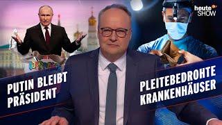 Wahlbetrug in Russland: Putin gewinnt mit 87 Prozent | heute-show vom 22.03.2024