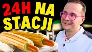 24H NA STACJI BENZYNOWEJ - JAK WYGLĄDA NOC i DZIEŃ PRACOWNIKA STACJI? JAK ROBI HOT DOGI?