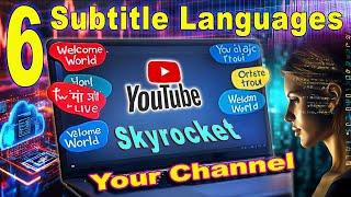 6 Must-Add Subtitle Languages to Skyrocket Your YouTube Reach, Likes & Subs!