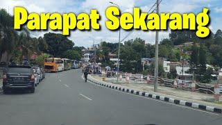 Parapat Danau Toba Sekarang | Driving in Indonesian tourist city