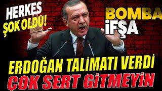 Erdoğan Talimatı Verdi;Herkes Şok Oldu.Yakınındaki İsim Ağzından Kaçırdı Çok Sert Gitmyin #sondakika