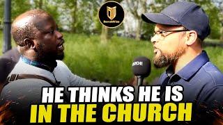 Christian Preacher DEFEATED By Muslim | Hashim | Speakers Corner