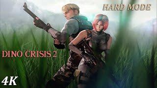 Dino Crisis 2 Hard Mode [4K 60FPS] Full Walkthrough - No Commentary
