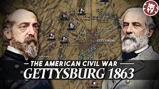 Battle of Gettysburg 1863 - American Civil War DOCUMENTARY