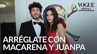Macarena Achaga y Juanpa Zurita se arreglan en pareja para ir a los Oscars I Vogue México y Latam