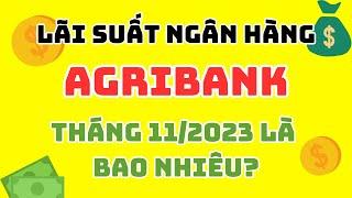 Lãi Suất Ngân Hàng Agribank Tháng 11/2023 Là Bao Nhiêu | Lãi Suất Ngân Hàng Hôm Nay