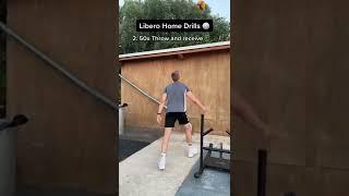 Volleyball Libero Home Drill  #volleyball #shorts