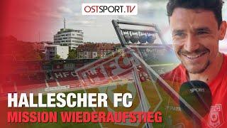 Heimatliebe, Floßfahrten & Fan-Power! So will der Hallesche FC zurück in die 3. Liga | OSTSPORT.TV