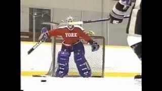 Curtis Joseph Skates With York Yeoman