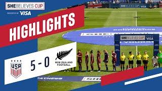 USWNT vs. New Zealand: Extended Highlights - Feb. 20, 2022