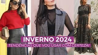 Inverno 2024: Tendências que eu vou usar com certeza! | Camila Gaio