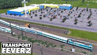 Transport Fever 2 | S7 F59 | Streckenrandgestaltung entlang der Öl-Linie | Lets Play | deutsch