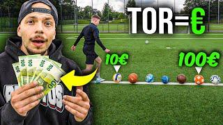 MULTIBÄLLE GELD FUßBALL CHALLENGE! *1 Ball = 100€*