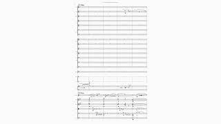 Concerto for English Horn and Orchestra - Movements I and II (WIP score video)