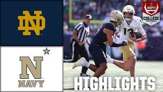 Notre Dame Fighting Irish vs. Navy Midshipmen | Full Game Highlights | ESPN College Football