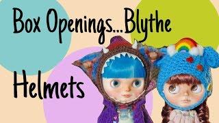 Box Opening of Blythe Doll Helmets