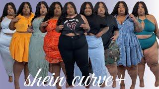 US24-30 Try On Haul -- SHEIN Curve+ | Dresses, Sets, Tops & More! | Fall & Winter NEXT | Plus Size