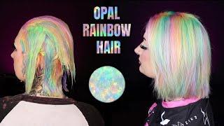 PASTEL RAINBOW HAIR | THE BUBBLE TECHNIQUE