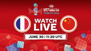 Group Phase | France v China | FIBA U17 Basketball World Cup 2024