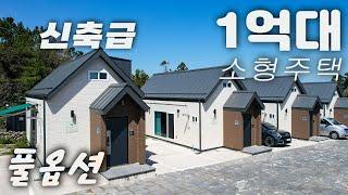 (H-254)급매. 1억대 가성비 좋은  소형 단독주택.  제주시 조천읍에 위치한 신축급 숲세권 전원주택 매매. 거문오름, 동백동산 곶자왈 및 천혜의 자연을 간직한 제주도 주택매매