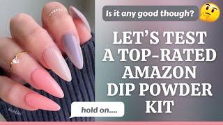 AZUREBEAUTY Dip Powder Kit Review // Is this Amazon Bestseller Worth It?