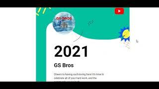 GS Bros 2021 YouTube Stats!! #MyYearOnYouTube   #Shorts