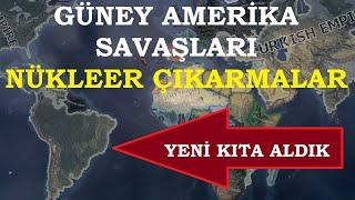 YENİ KITA ALDIK! Güney Amerika Savaşları - Turancı Türkiye Cihan Fethi SIFIRDAN HOI4 Rehber 6. Bölüm