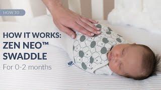 How It Works: Zen Neo swaddle for newborns 6.5-11 pounds